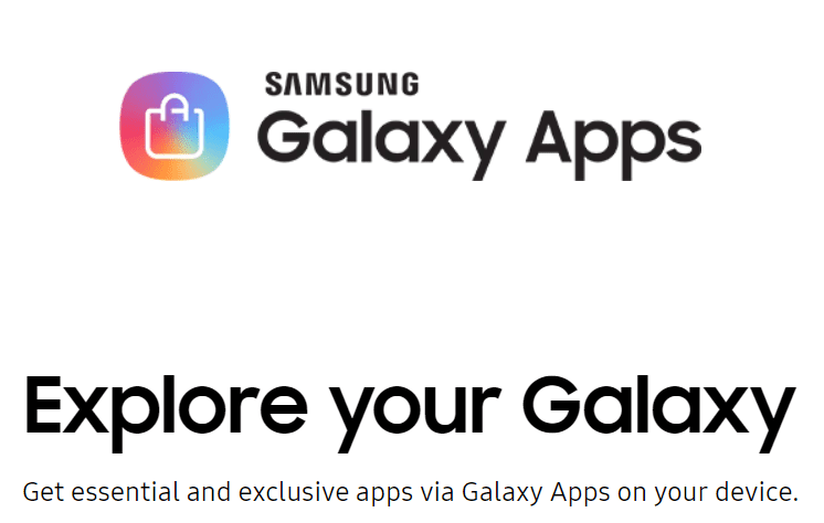 Samsung Galaxy Apps