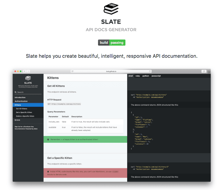 slate api docs generator